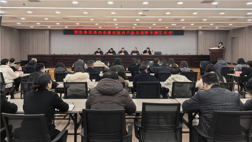 綿投集團(tuán)召開專題會部署存量低效資產(chǎn)盤活利用工作